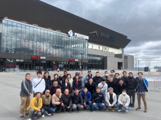 社員旅行、エスコンフィールド